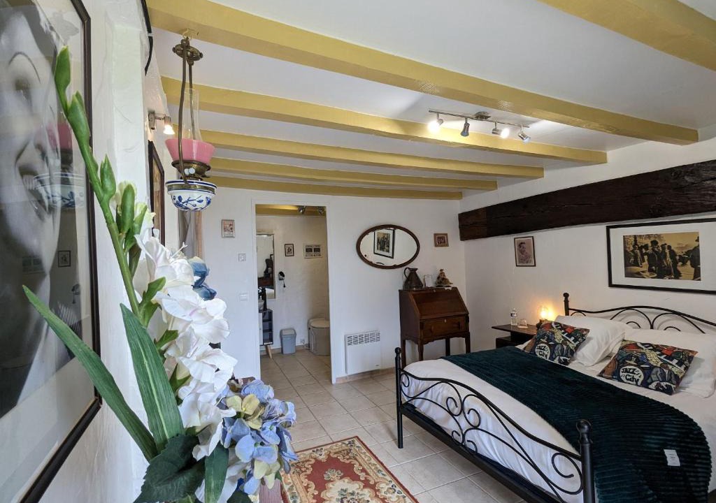 Bouges-le-Chateau 一軒家 | Guestroom Bouges-le-Château, 1 pièce, 3 personnes - FR-1-591-536
