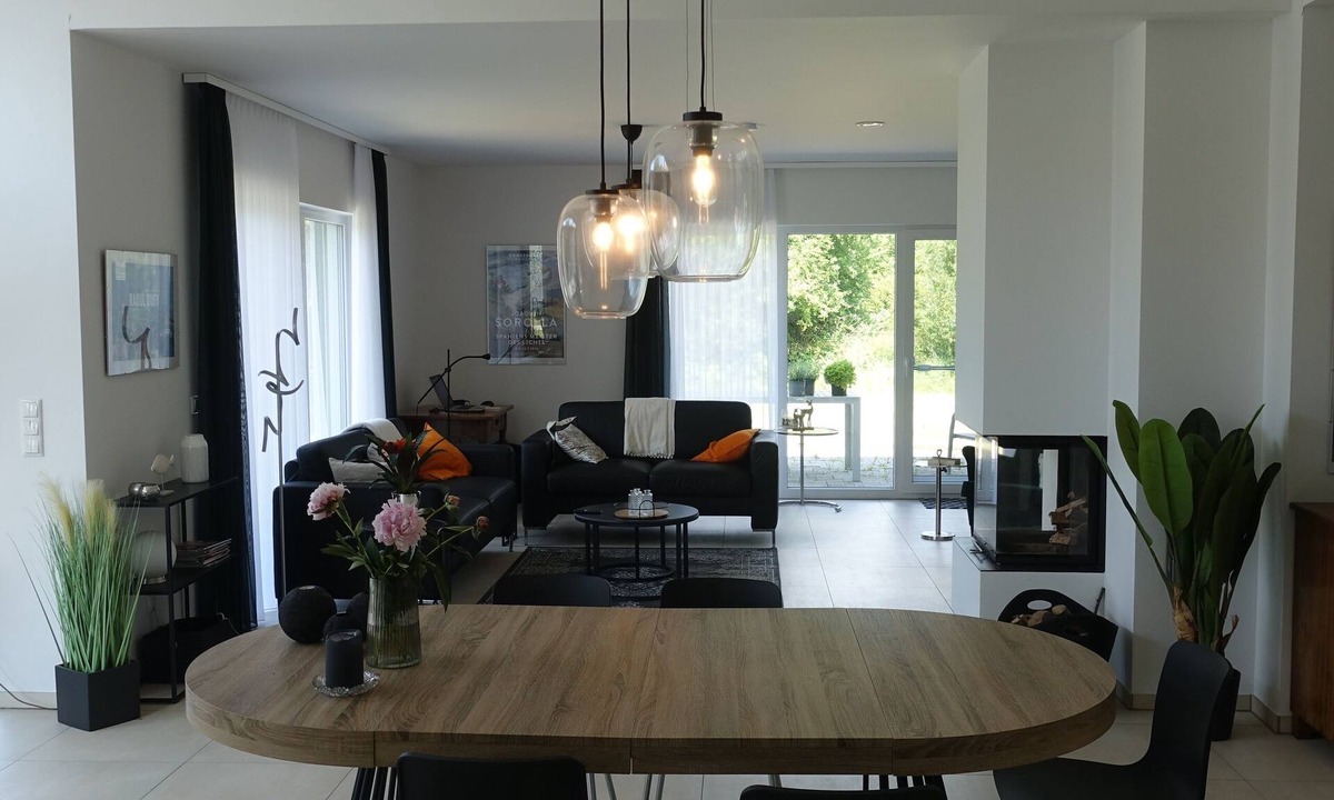 Trent 一軒家 | Moderner, Barrierefreier Bungalow am Bodden, im Naturschutzgebiet, Wlan, Sauna