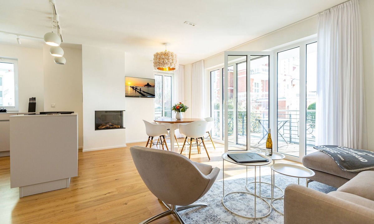 Seebad Heringsdorf アパートメント | Quartier Eichenweg, app. 3