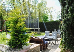 In a quiet location, free use of swimming pool and sauna - Ferienhus Baabe FeWo 02
