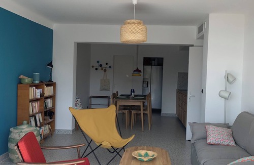 Figarella アパートメント | Apartment 100m from the beach, fully renovated, 3 bedrooms, ideal for families