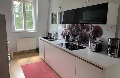 Bergholz アパートメント | 2つのベッドルームでリラックスできる美しい日当たりの良い居心地の良いデザインアパートメント