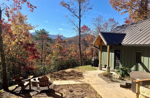 Fairview キャビン | Cozy mountain cabin for two - just 21 minutes from downtown Asheville