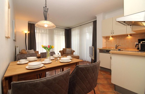 Ostseebad Kuhlungsborn アパートメント | Dünenschloss H2 WE4: modern 3-room apartment close to the beach with large terrace