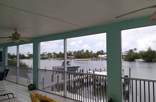 Islamorada コンドミニアム | Ocean View with protected dock on lagoon with private boat ramp