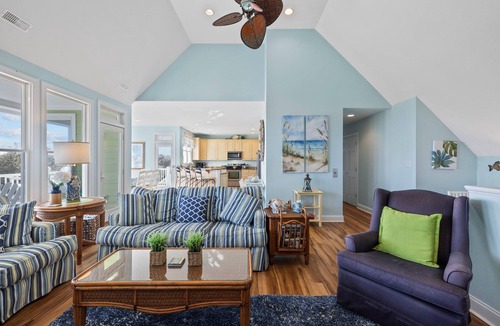 Emerald Isle 一軒家 | Oceanview with elevator, private pool, golf cart, in Spinnakers Reach community