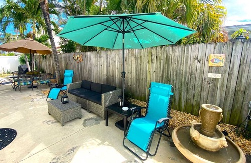 East Fort Lauderdale ヴィラ | Tropical Garden Villa is Just Steps to Sun, Sand and Fun!