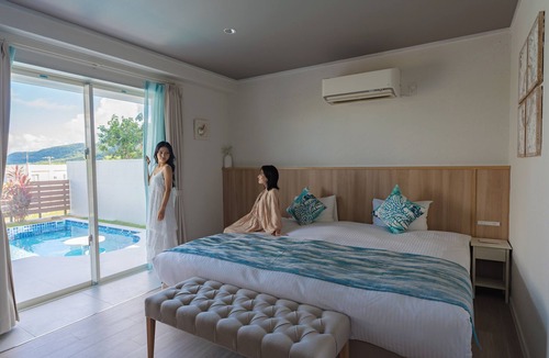 Nagura 一軒家 | You can enjoy a luxurious space with a view of the sea of Ishigaki Island.