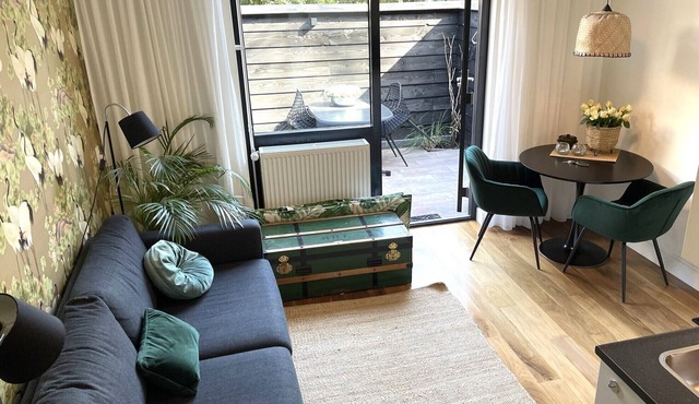 Boutique Apartments Bergen "Green" - 日当たりの良いプライベートテラス、中庭＆サウナ