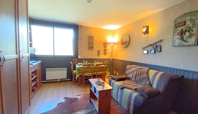 Cozy studio for 4 in St-Lary-Soulan, equipped, near slopes