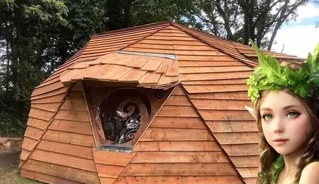 L'ALCHIMISTE comfortable geodesic wooden chalet 38m2 - 4 pers 4 people