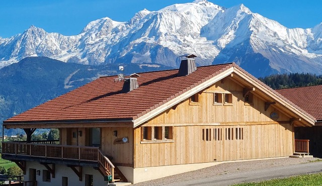 La Ferme des Fingères - Apartment with all comfort facing Mont-Blanc This old f