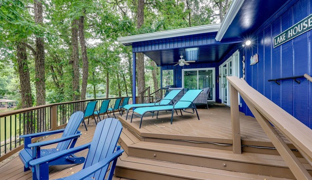 Lakefront Hot Springs Vacation Rental w/ Dock!