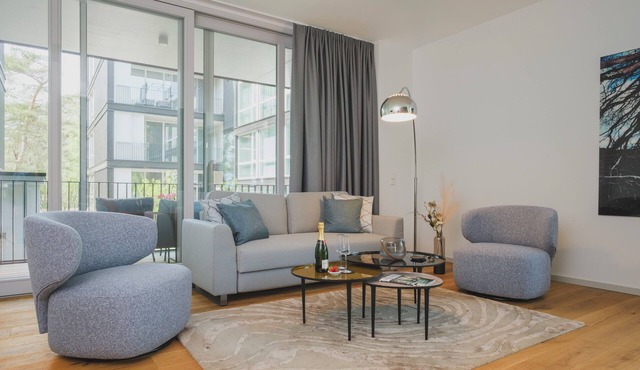 Marina Apartment Seeflair Saarow mit Pool & Sauna