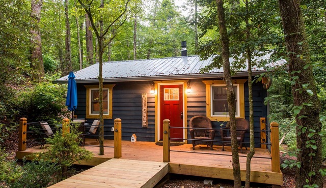 Mystic Moonlight - Charming cabin with WiFi and AC in lovely Sautee Nacoochee