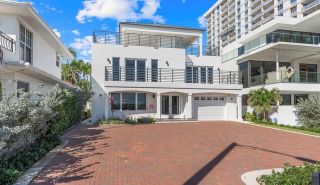 Newly Listed Oceanfront Beach House in Fabulous Fort Lauderdale