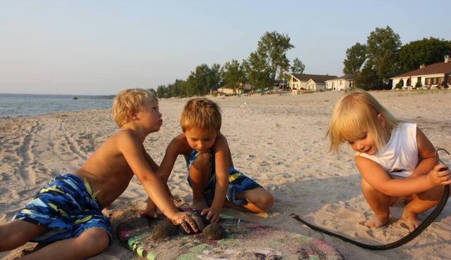 Sandy beach getaway