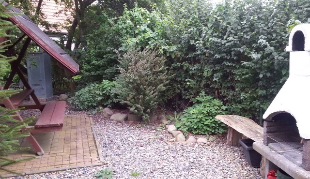 Studio with barbecue terrace