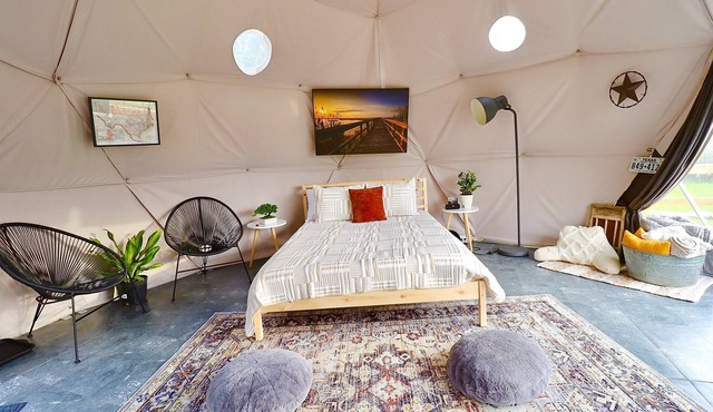Unique Glamping Dome in East Texas