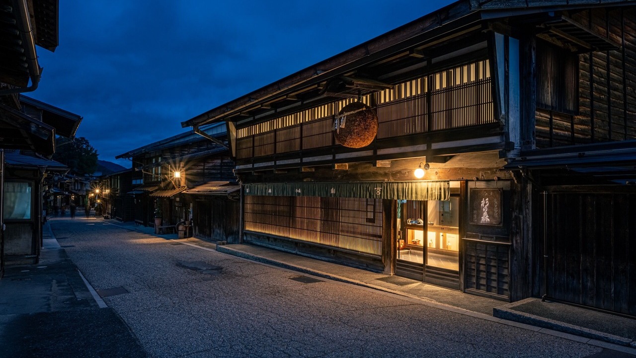 の写真 屋外 で Narai-juku