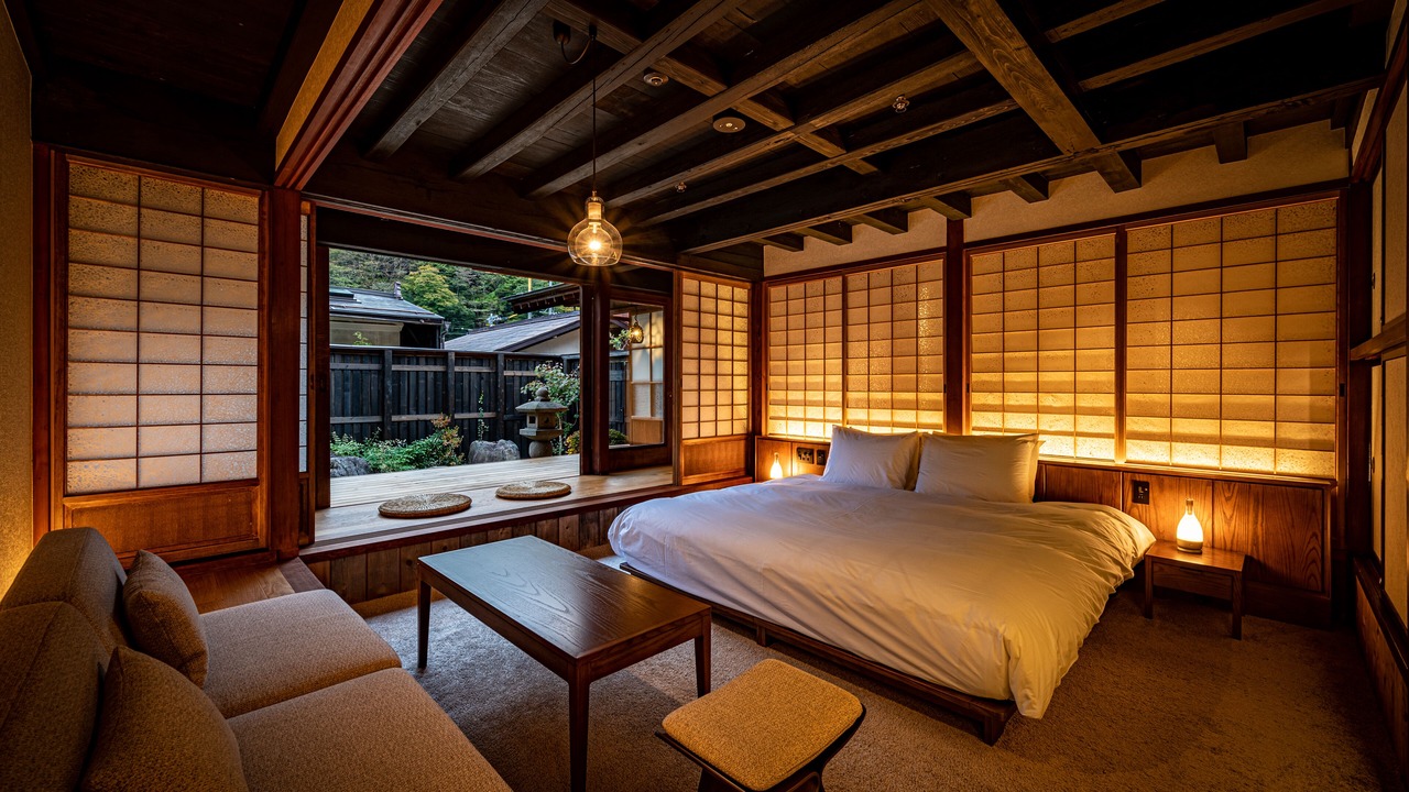 の写真 寝室 で Narai-juku